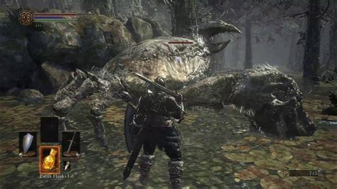 Dark Souls 3 Giant Crab Parry .